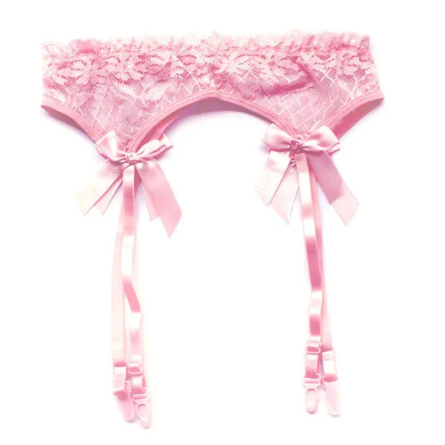 1 pcs Fashion Sexy Girls Lady sexy Women's Sheer Lace Top Thigh-Highs Garter Belt for the Stockings