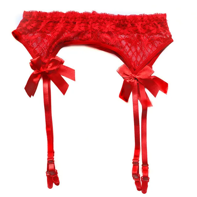 1 pcs Fashion Sexy Girls Lady sexy Women's Sheer Lace Top Thigh-Highs Garter Belt for the Stockings