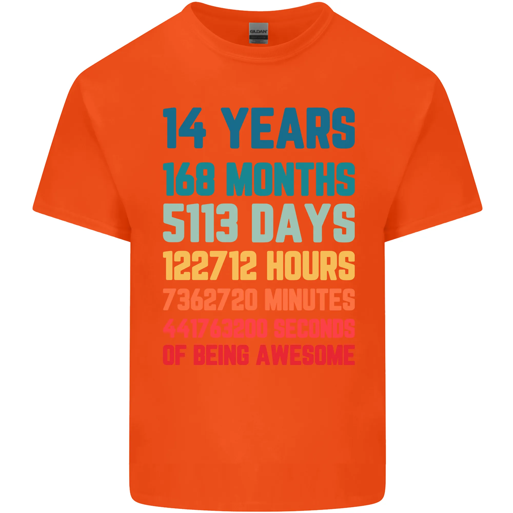 14th Birthday 14 Year Old Kids T-Shirt Childrens