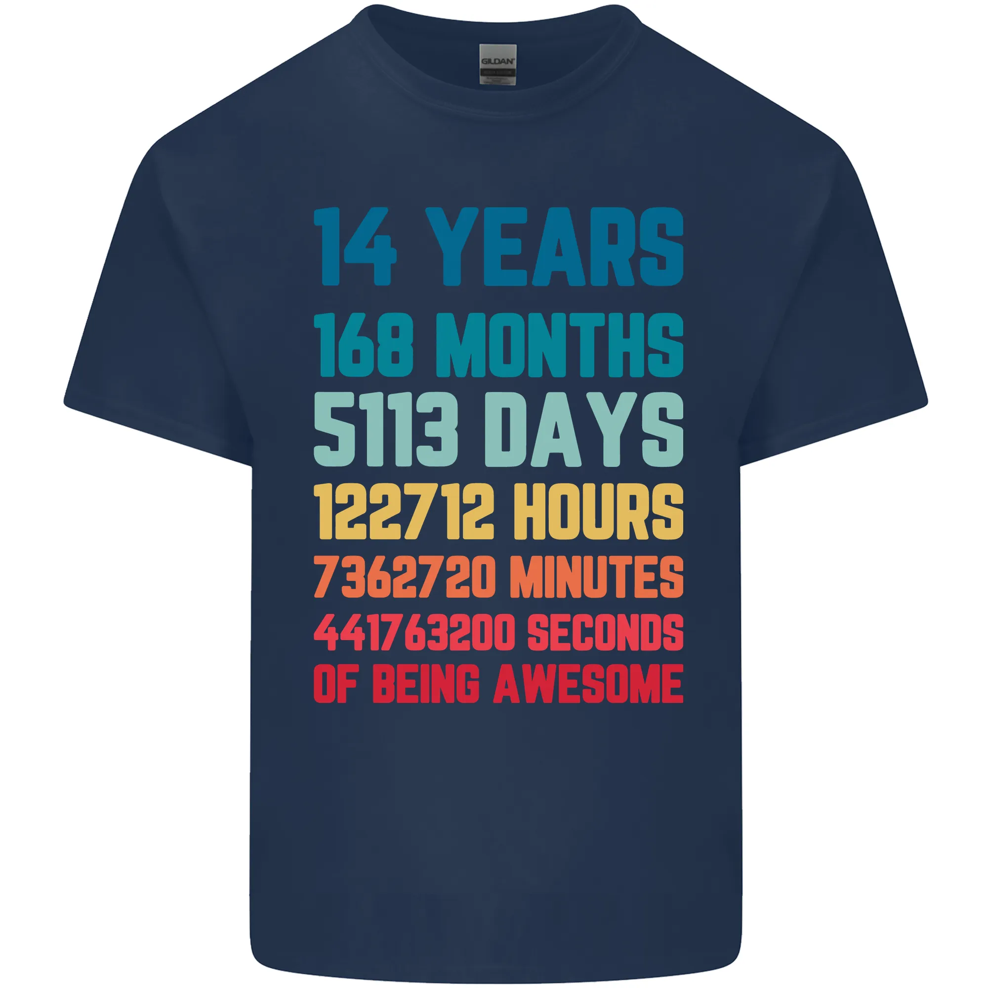 14th Birthday 14 Year Old Kids T-Shirt Childrens