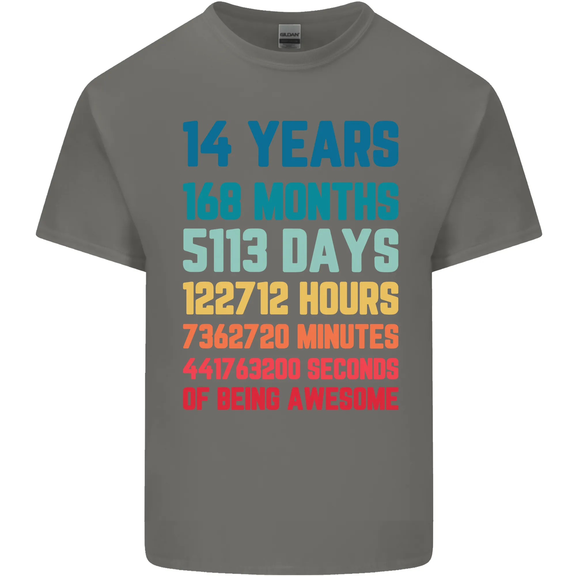 14th Birthday 14 Year Old Kids T-Shirt Childrens