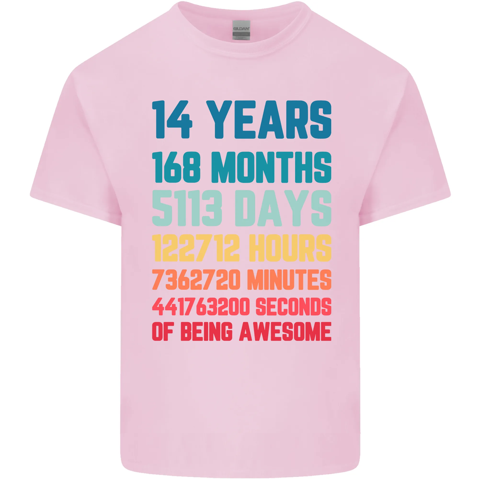 14th Birthday 14 Year Old Kids T-Shirt Childrens