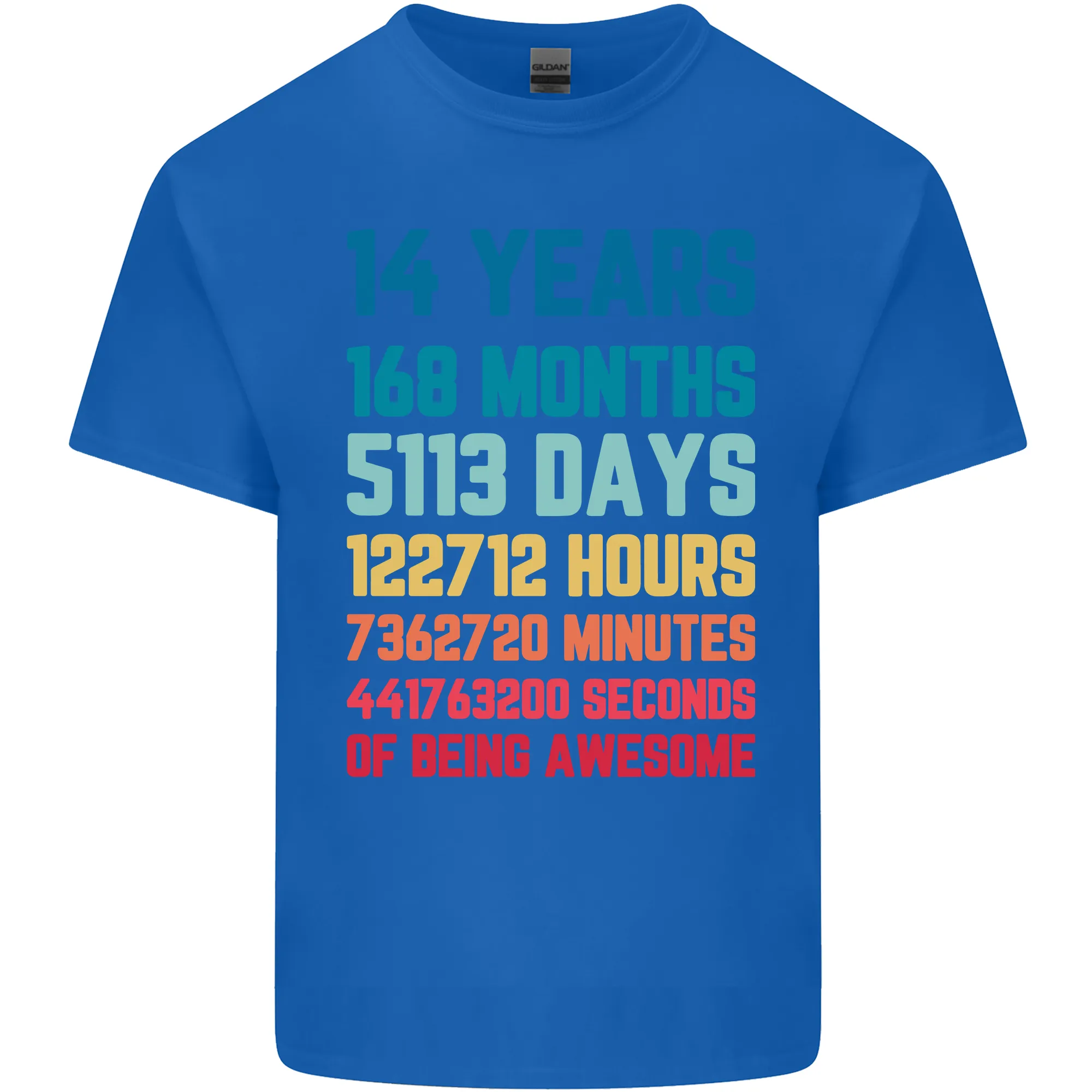 14th Birthday 14 Year Old Kids T-Shirt Childrens
