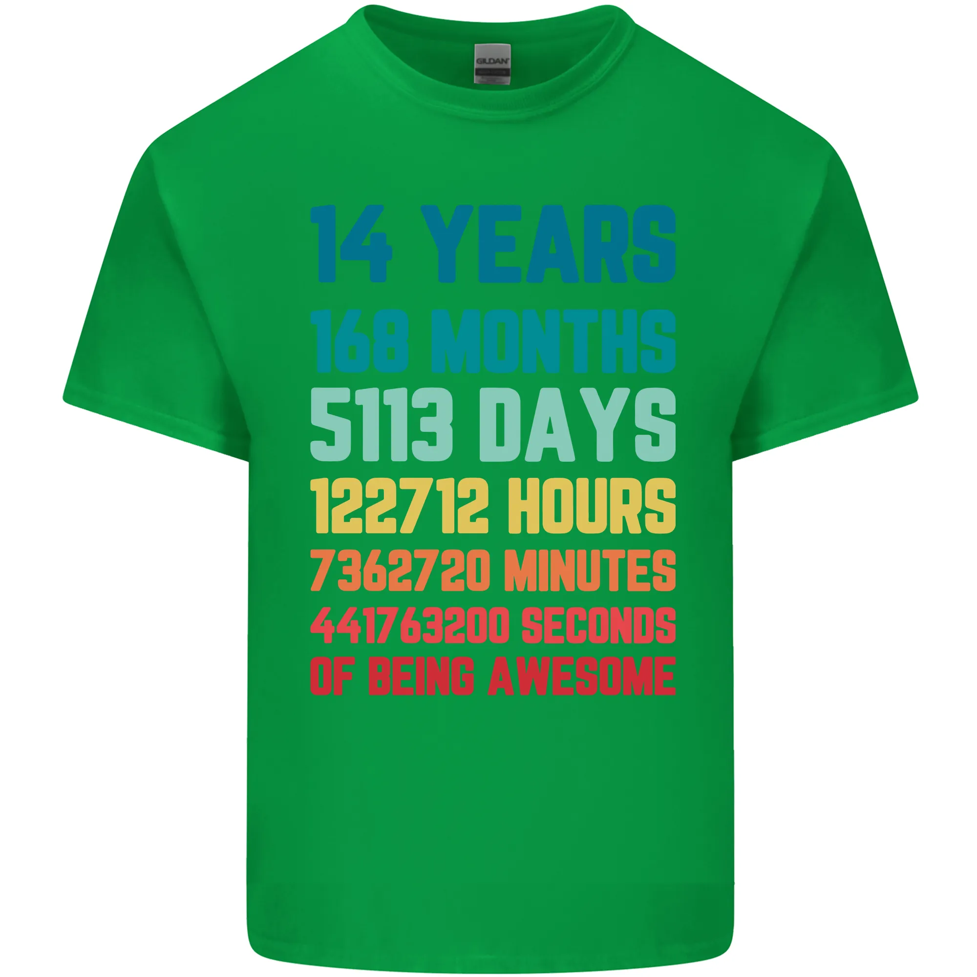 14th Birthday 14 Year Old Kids T-Shirt Childrens