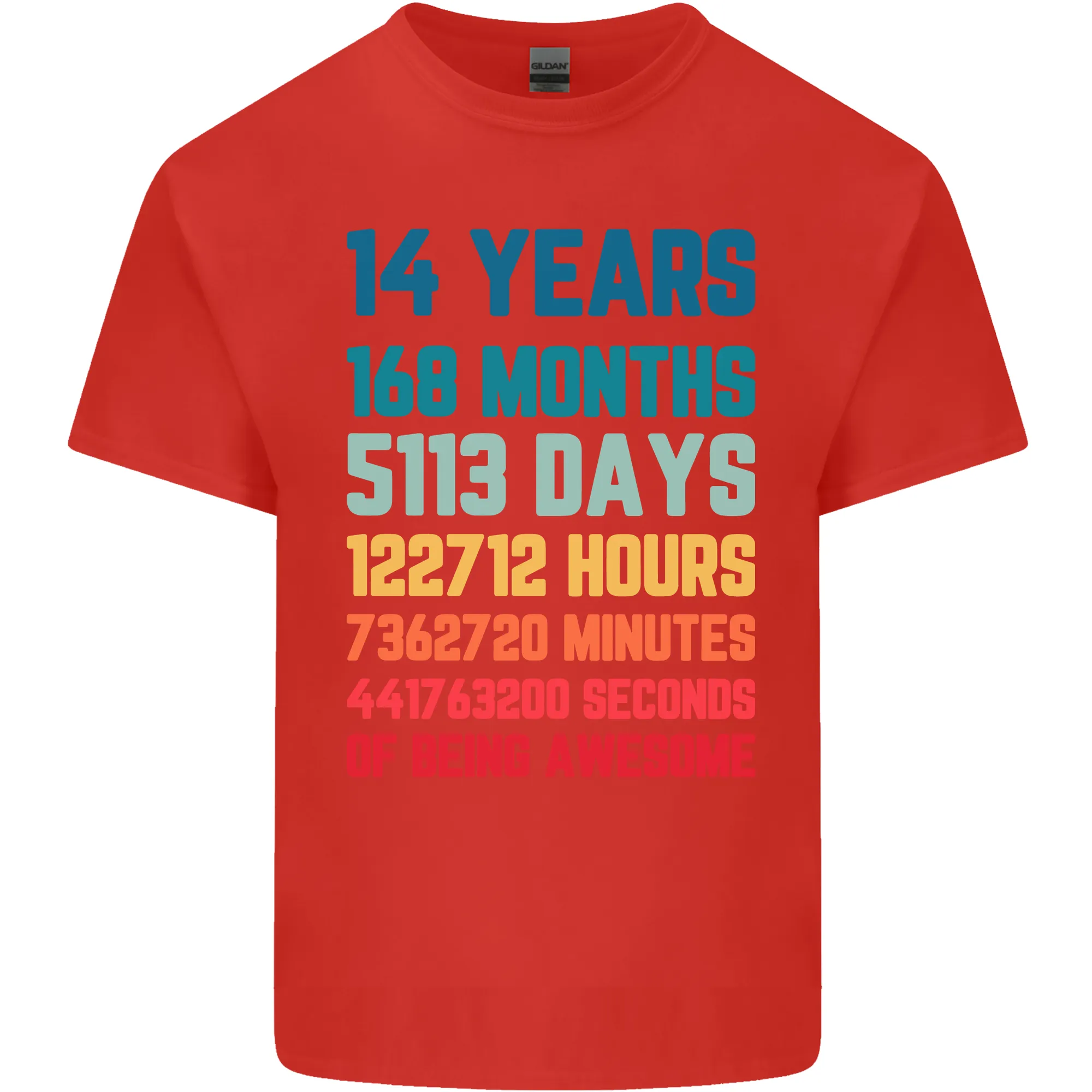 14th Birthday 14 Year Old Kids T-Shirt Childrens
