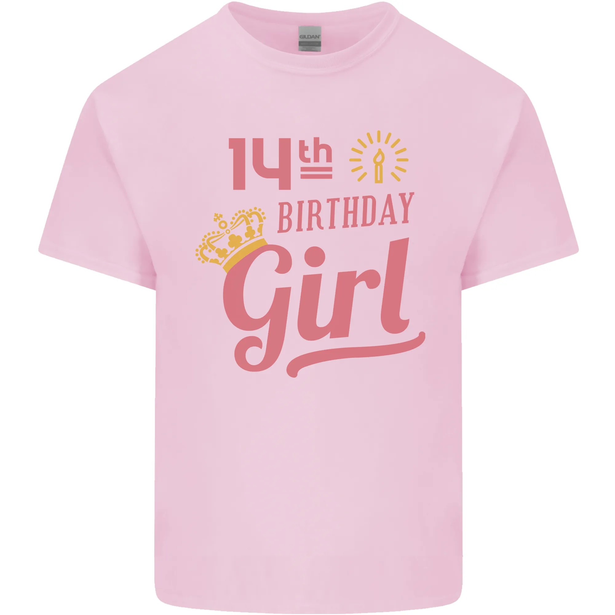 14th Birthday Girl 14 Year Old Princess Kids T-Shirt Childrens