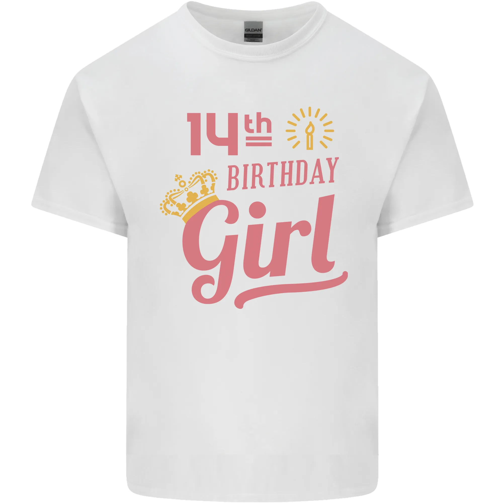 14th Birthday Girl 14 Year Old Princess Kids T-Shirt Childrens