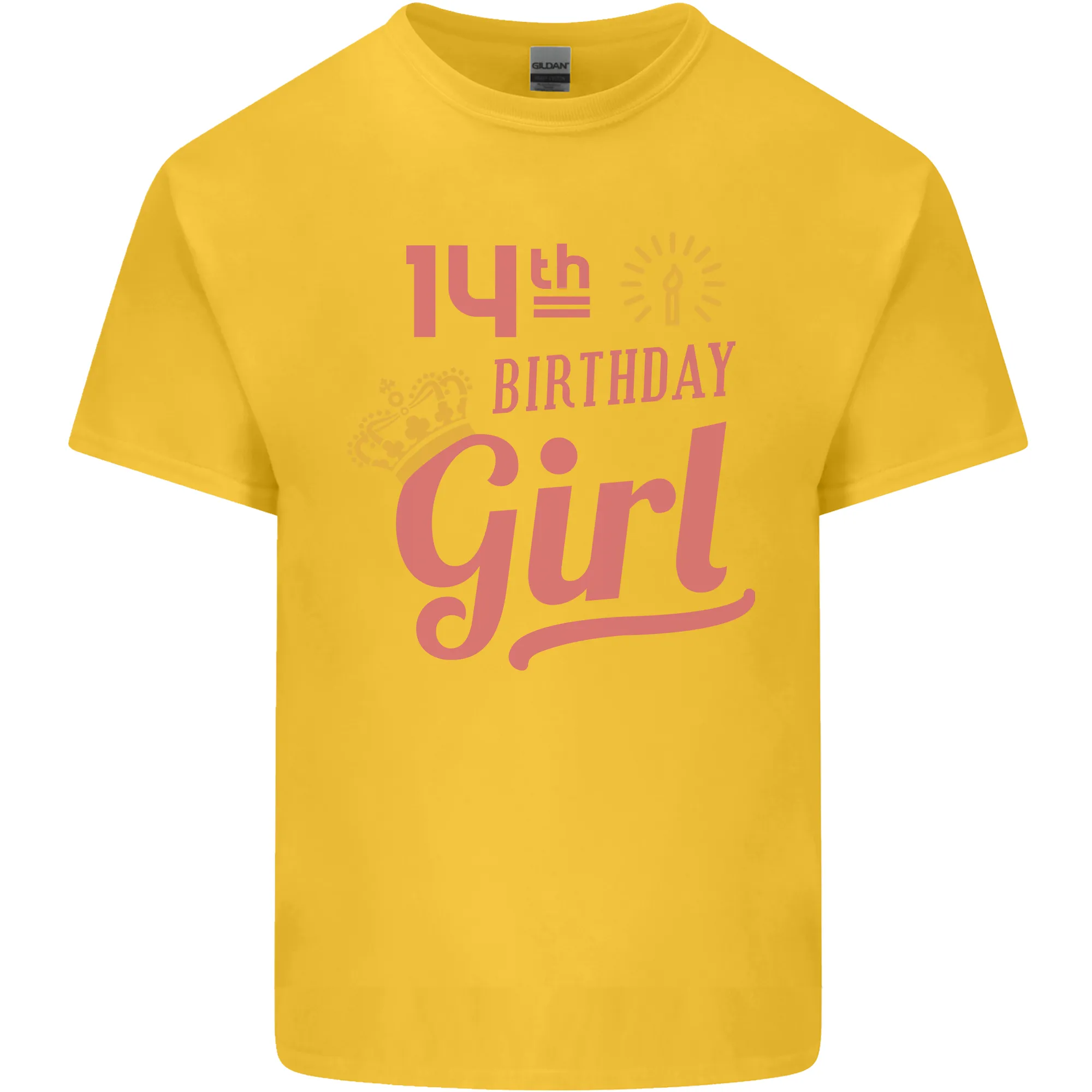 14th Birthday Girl 14 Year Old Princess Kids T-Shirt Childrens