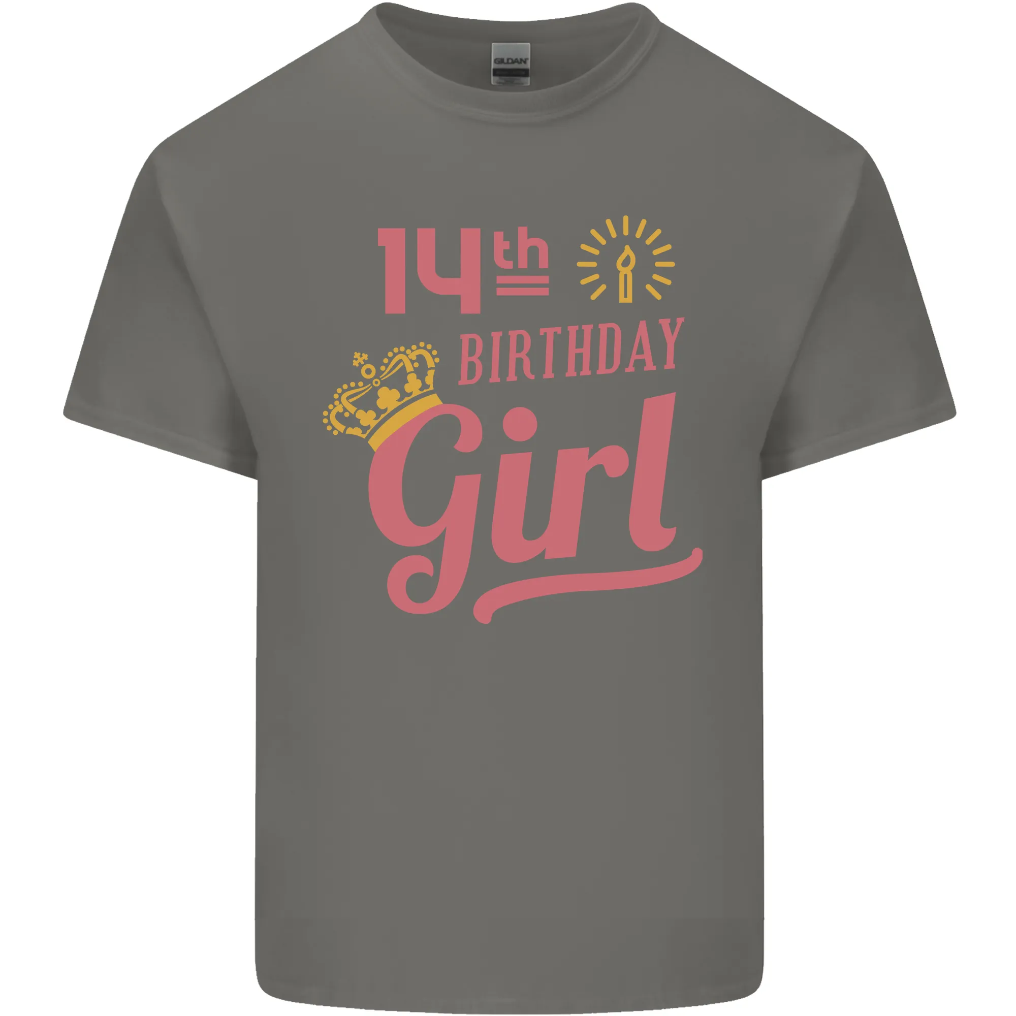 14th Birthday Girl 14 Year Old Princess Kids T-Shirt Childrens