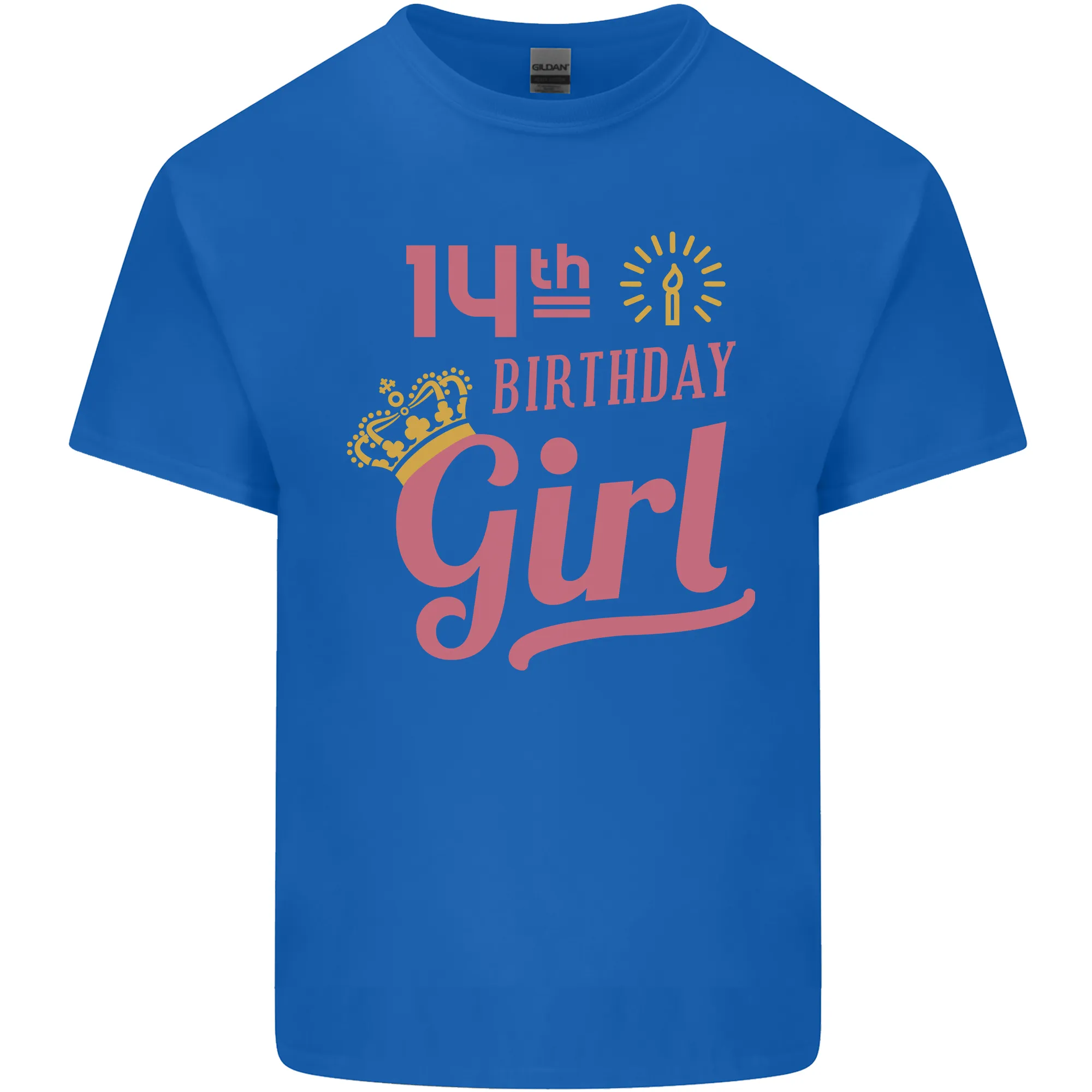 14th Birthday Girl 14 Year Old Princess Kids T-Shirt Childrens