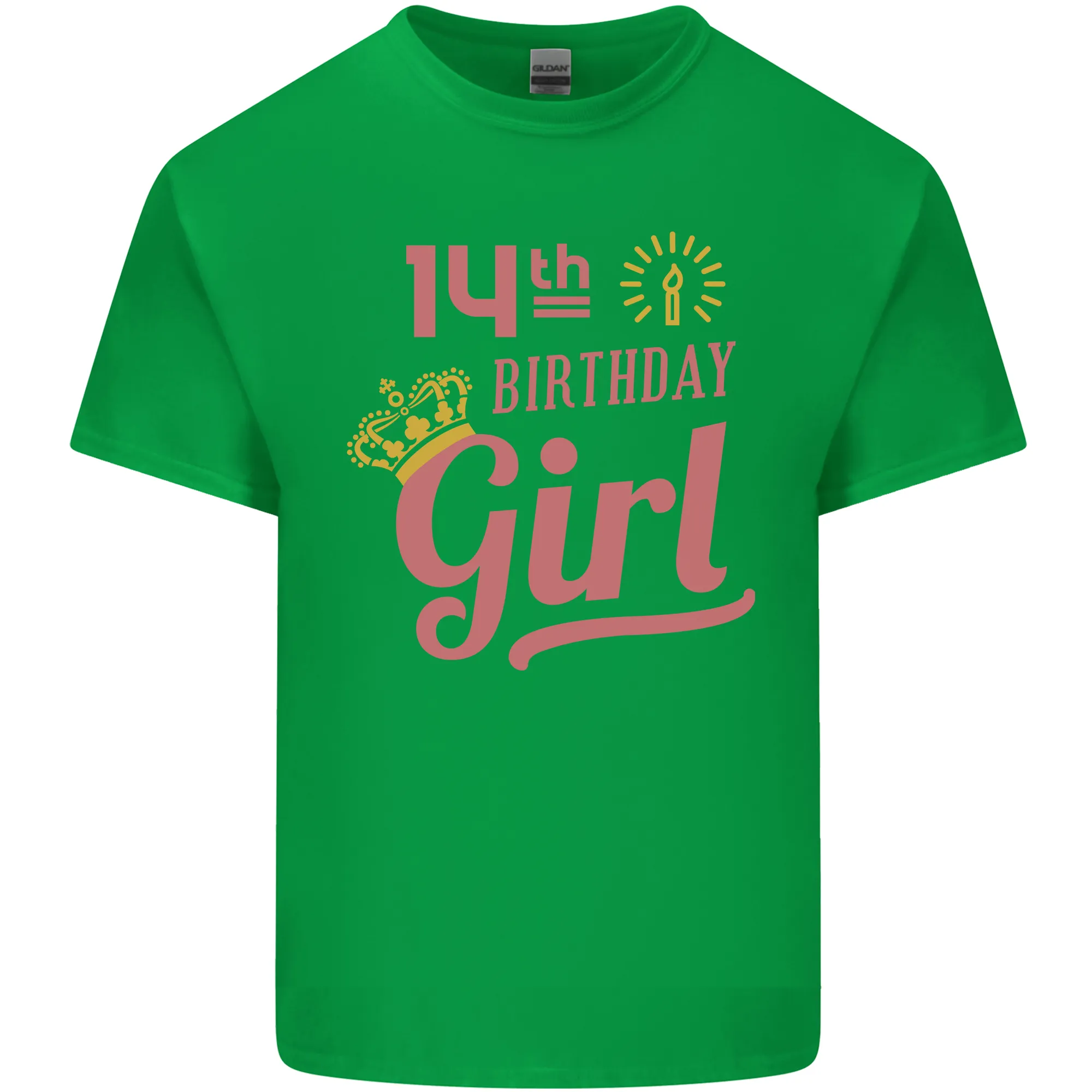 14th Birthday Girl 14 Year Old Princess Kids T-Shirt Childrens