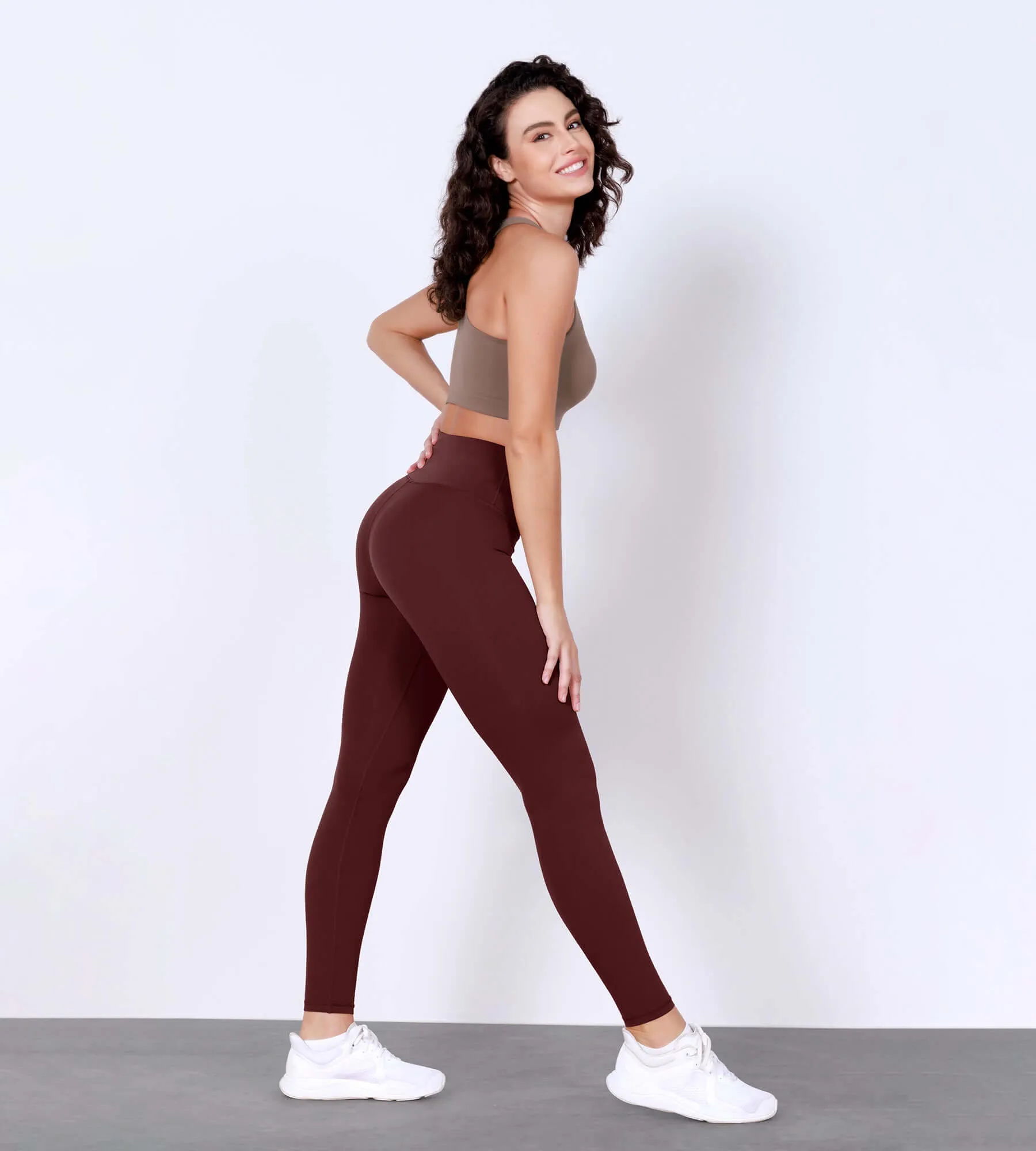 28" Odlex Body-Hugging Workout Leggings with Back Pocket