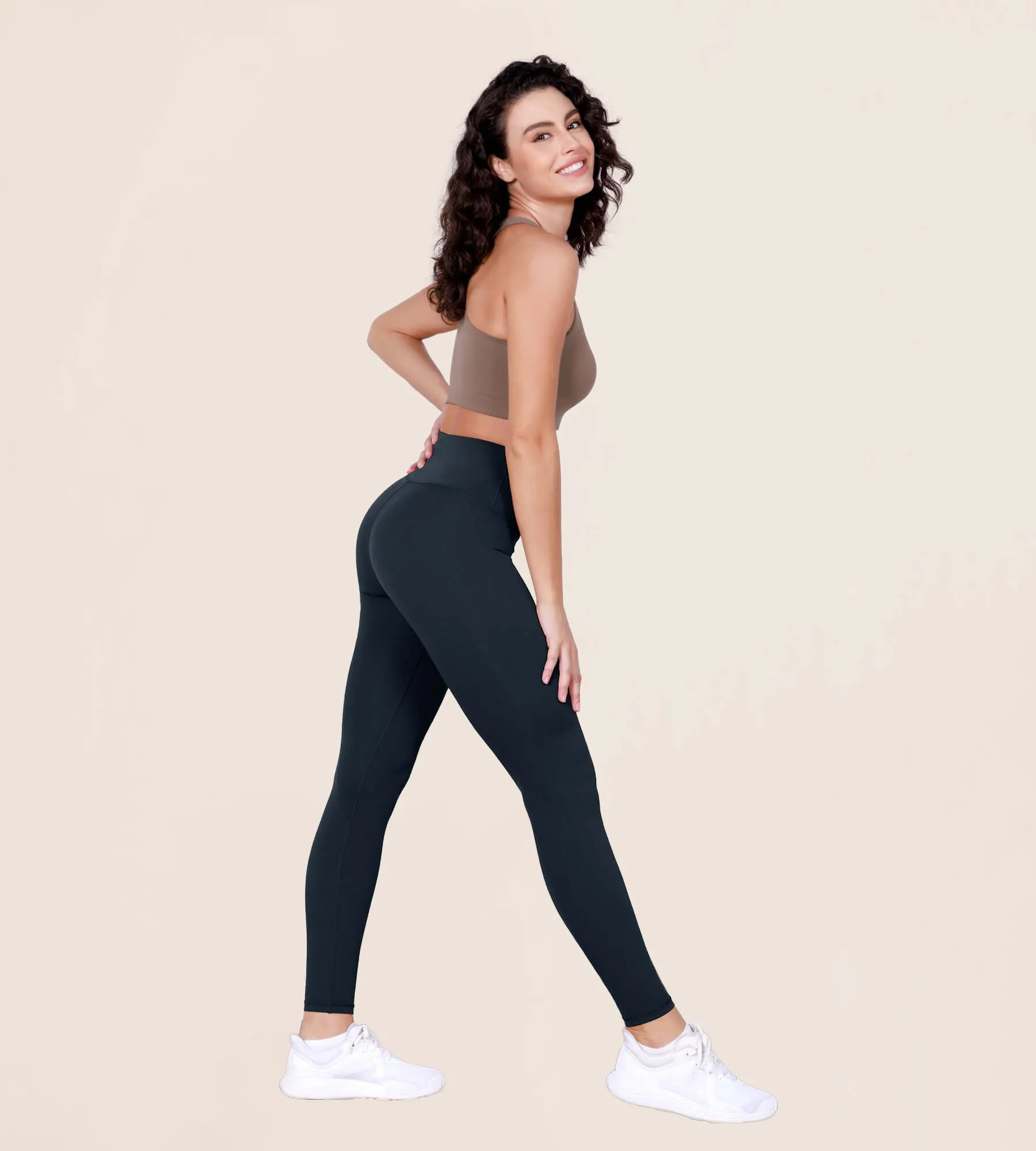 28" Odlex Body-Hugging Workout Leggings with Back Pocket
