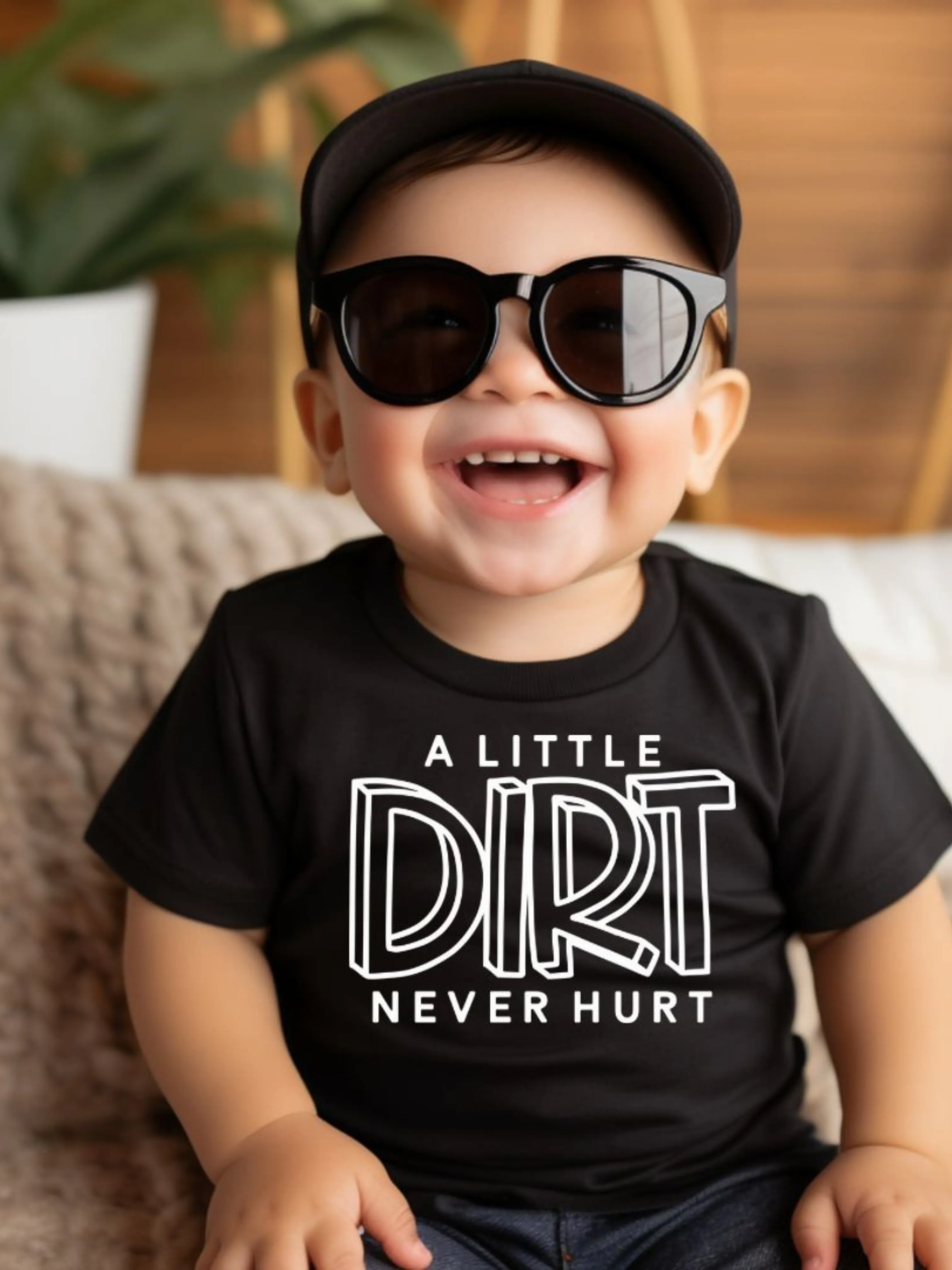 A LITTLE DIRT NEVER HURT TEE