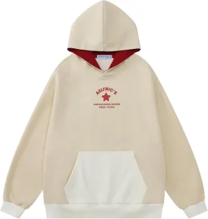 Aelfric Eden Star Hoodie Women Graphic Hoodies Unisex Oversized Print Hoody Y2k Streetwear Hooded Sweatshirt Pocket Pullover