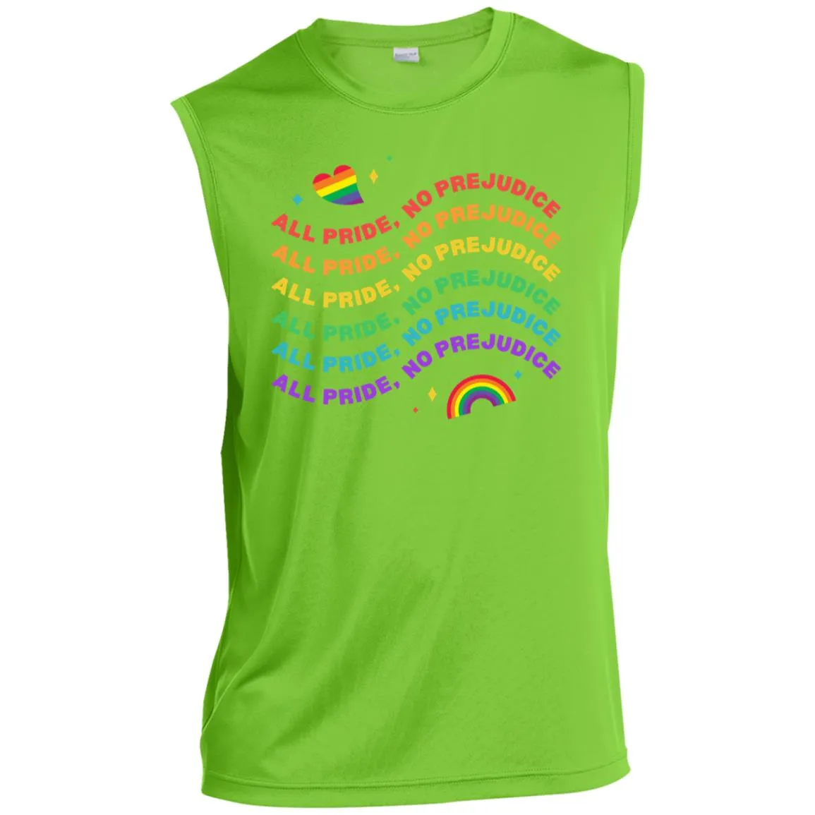 All Pride No Prejudice -- CLOSEOUT -- Men’s Sleeveless Performance Tee