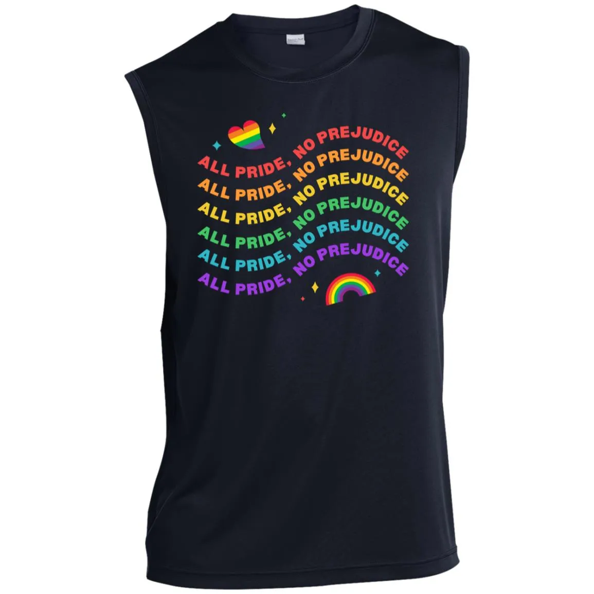 All Pride No Prejudice -- CLOSEOUT -- Men’s Sleeveless Performance Tee