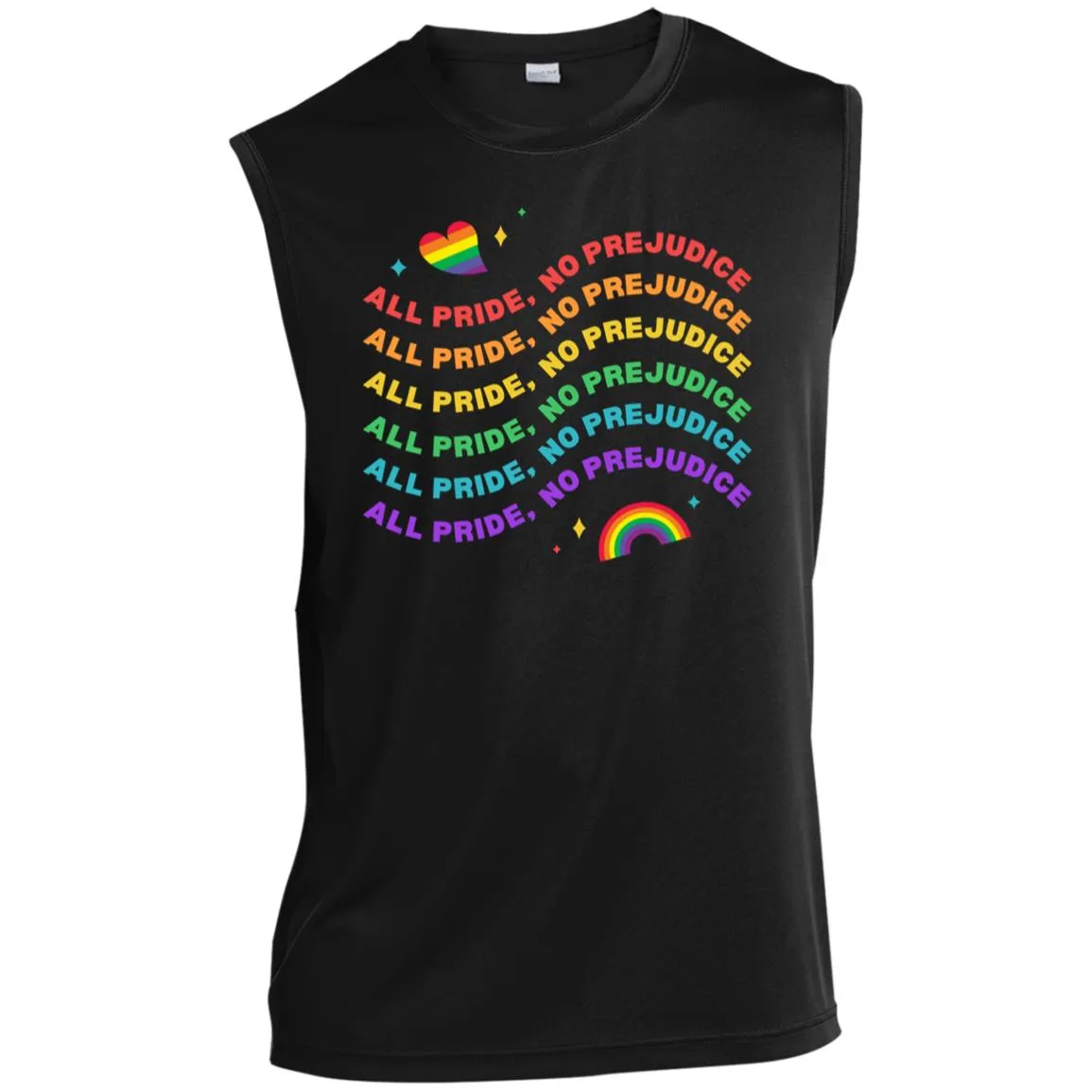 All Pride No Prejudice -- CLOSEOUT -- Men’s Sleeveless Performance Tee