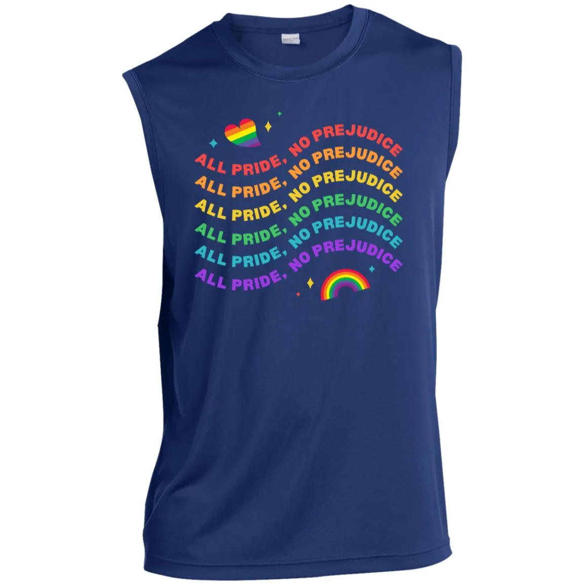 All Pride No Prejudice -- CLOSEOUT -- Men’s Sleeveless Performance Tee