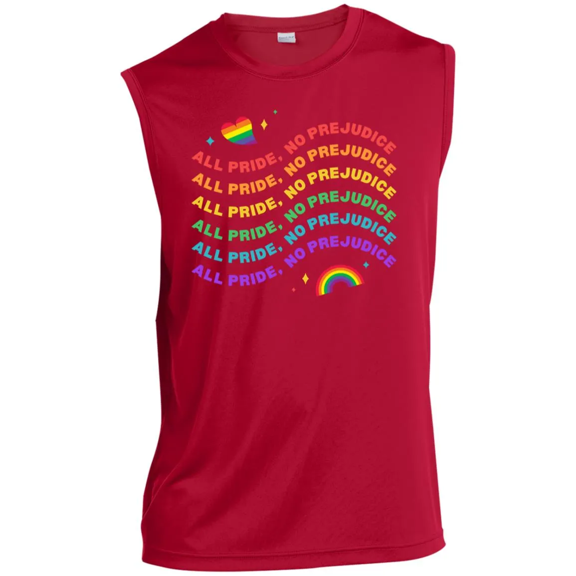 All Pride No Prejudice -- CLOSEOUT -- Men’s Sleeveless Performance Tee