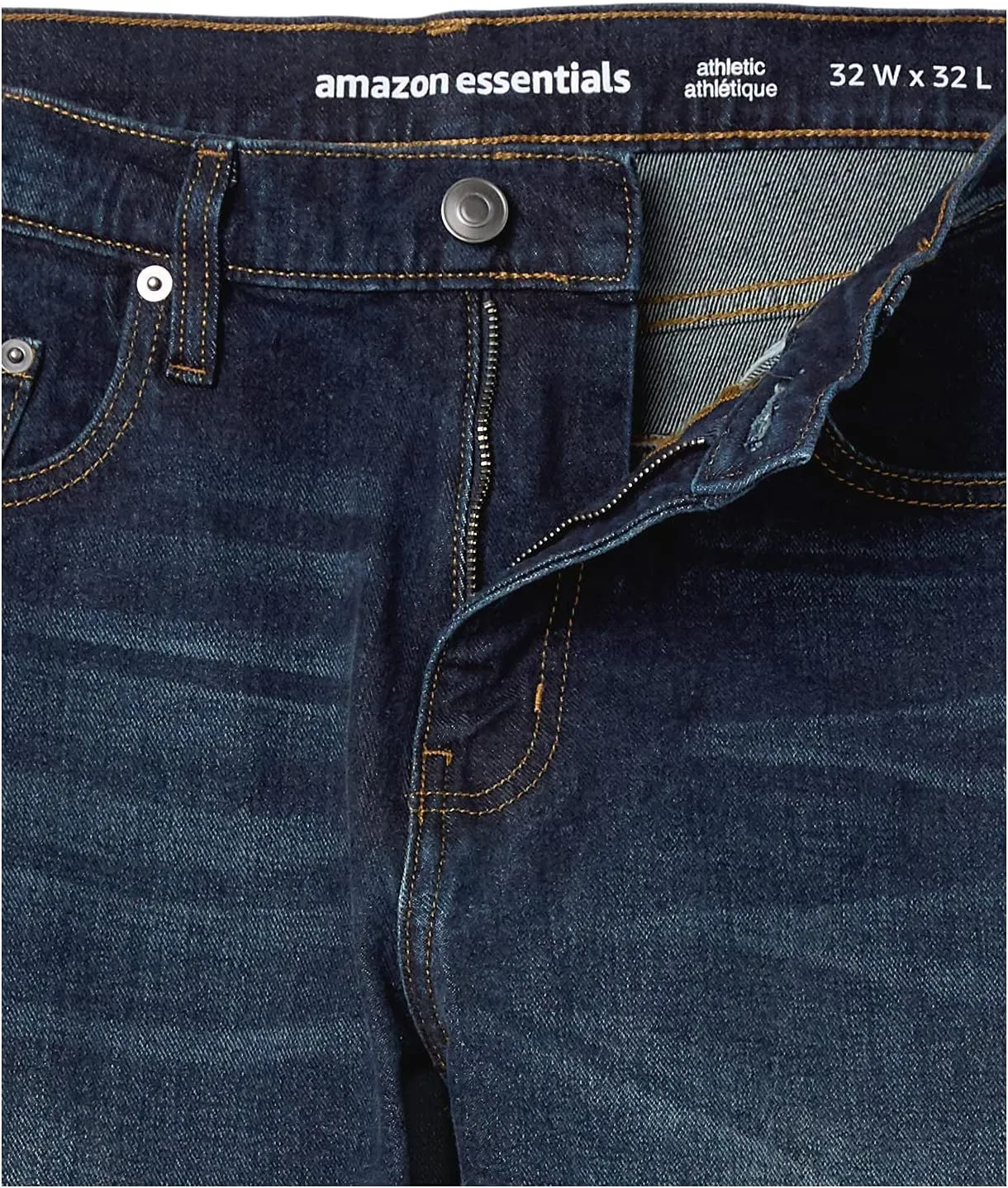 Amazon Essentials Men's Relaxed-Fit Stretch Jean (Available in Big & Tall)