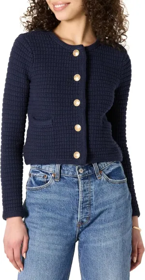 Amazon Essentials Women's Regular-Fit Midweight Cardigan Sweater