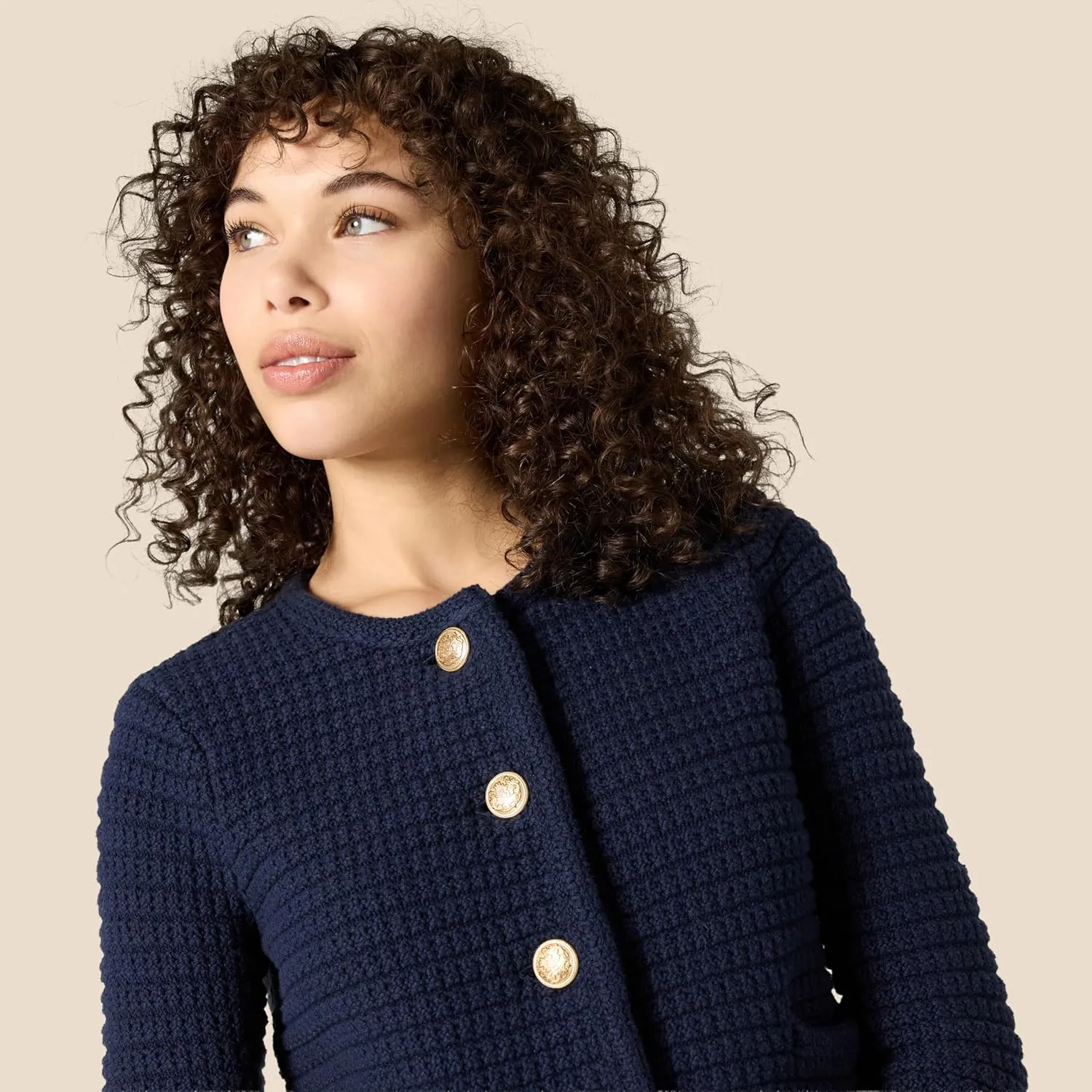 Amazon Essentials Women's Regular-Fit Midweight Cardigan Sweater