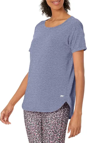Amazon Essentials Women's Studio Relaxed-Fit Lightweight Crewneck T-Shirt (Available in Plus Size), Multipacks