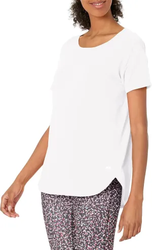Amazon Essentials Women's Studio Relaxed-Fit Lightweight Crewneck T-Shirt (Available in Plus Size), Multipacks