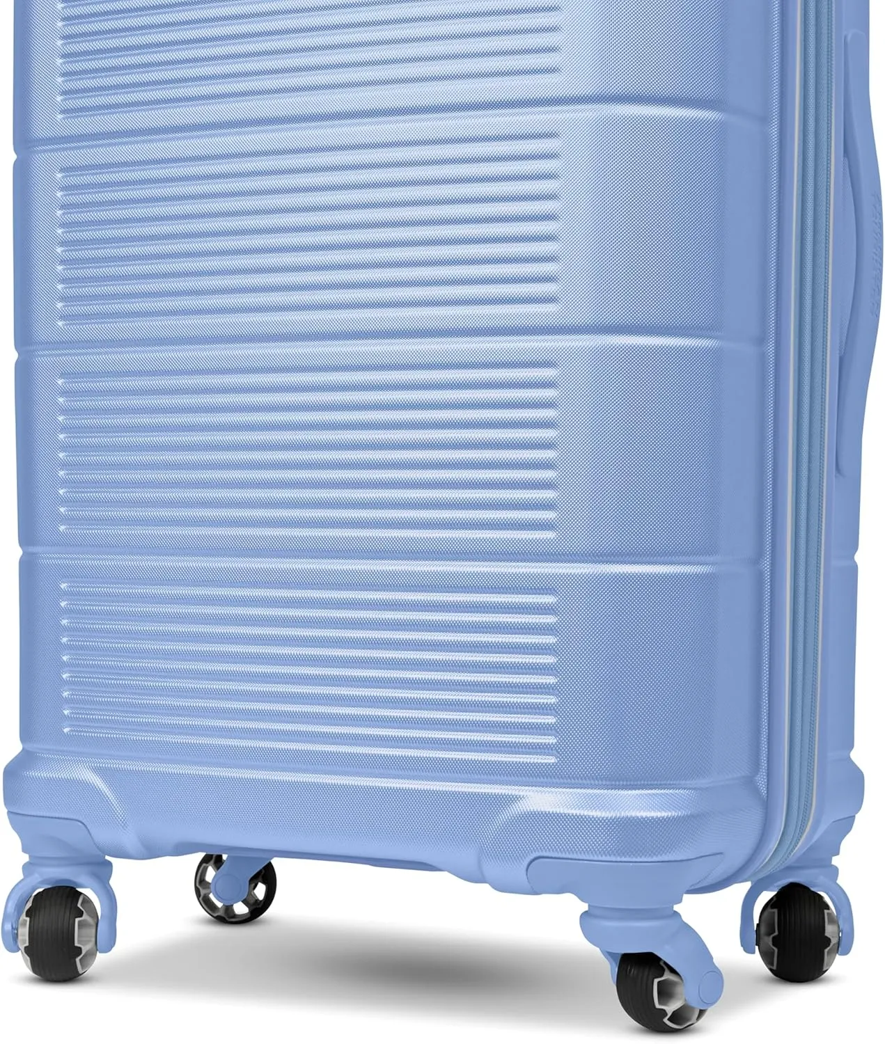 American Tourister Stratum 2.0 Expandable Hardside Luggage with Spinner Wheels, Cornflower Blue, Carry-on