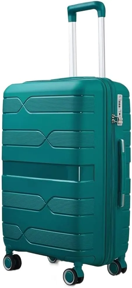 ANIIC Luggage Suitcases With Wheels 20/24/28inch Lightweight Durable 4-Wheel Spinner Cabin Size Travel Suitcase Women's Luggage Suitcase Spinner Luggages (Color : A, Size : 24in)