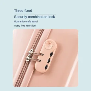 ANIIC Luggage Suitcases With Wheels Carry On Luggage Airline Approved,Lighiweight Suitcase Hard Shell Travel Luggage Suit Case Suitcase Spinner Luggages (Color : Pink, Size : 20in)