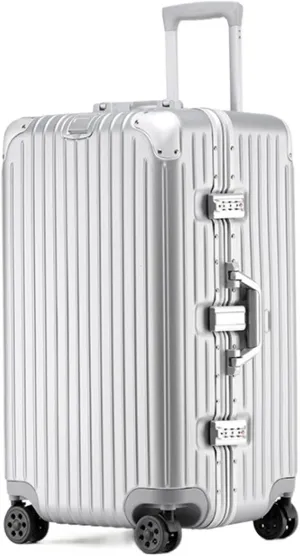 ANIIC Luggage Suitcases With Wheels Luggage 24inch Wide Handle Suitcase,Hardshell With Aluminum Frame,Spinner Wheels TSA Lock Suitcase Spinner Luggages (Color : C, Size : 24inch)