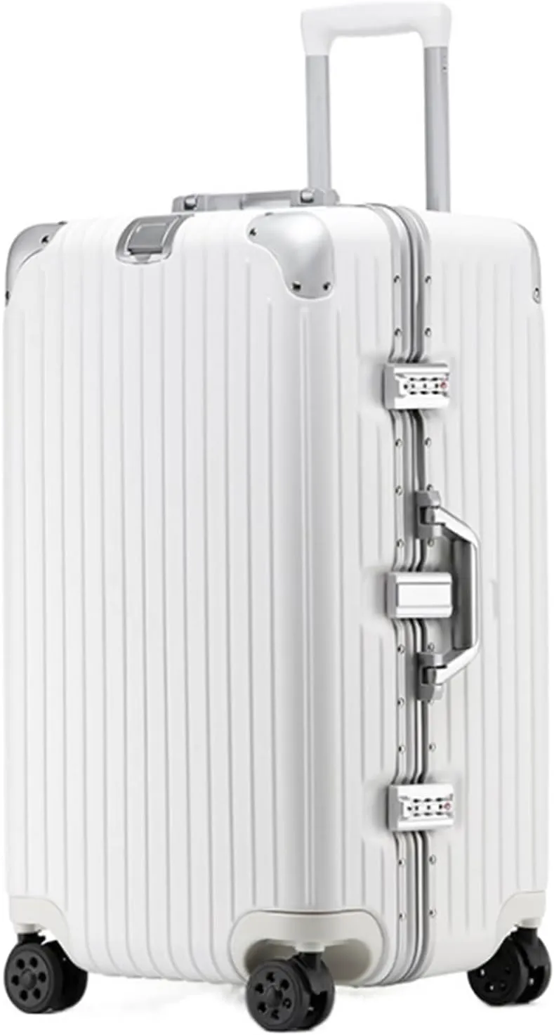 ANIIC Luggage Suitcases With Wheels Luggage 24inch Wide Handle Suitcase,Hardshell With Aluminum Frame,Spinner Wheels TSA Lock Suitcase Spinner Luggages (Color : D, Size : 24inch)