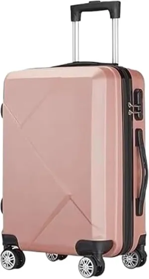 ANIIC Luggage Suitcases With Wheels Luggage Hardcase Suitacse With Spinner Wheels Lightweight Hardshell Suitcase With Wheels Suitcase Spinner Luggages (Color : Pink, Size : 24in)