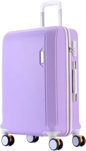 ANIIC Luggage Suitcases With Wheels Luggage Hardside Expandable Luggage With Spinner Wheels, Height Adjustable Handle Suitcase Spinner Luggages (Color : D, Size : 22inch)