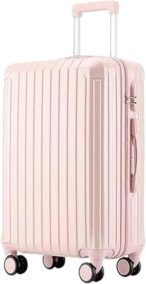 ANIIC Luggage Suitcases With Wheels Suitcase With Spinner Wheels Hardshell Lightweight Rolling For Business Travel Suitcase Suitcase Spinner Luggages (Color : Pink, Size : 26in)
