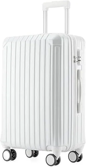ANIIC Luggage Suitcases With Wheels Suitcase With Spinner Wheels Hardshell Lightweight Rolling For Business Travel Suitcase Suitcase Spinner Luggages (Color : White, Size : 26in)
