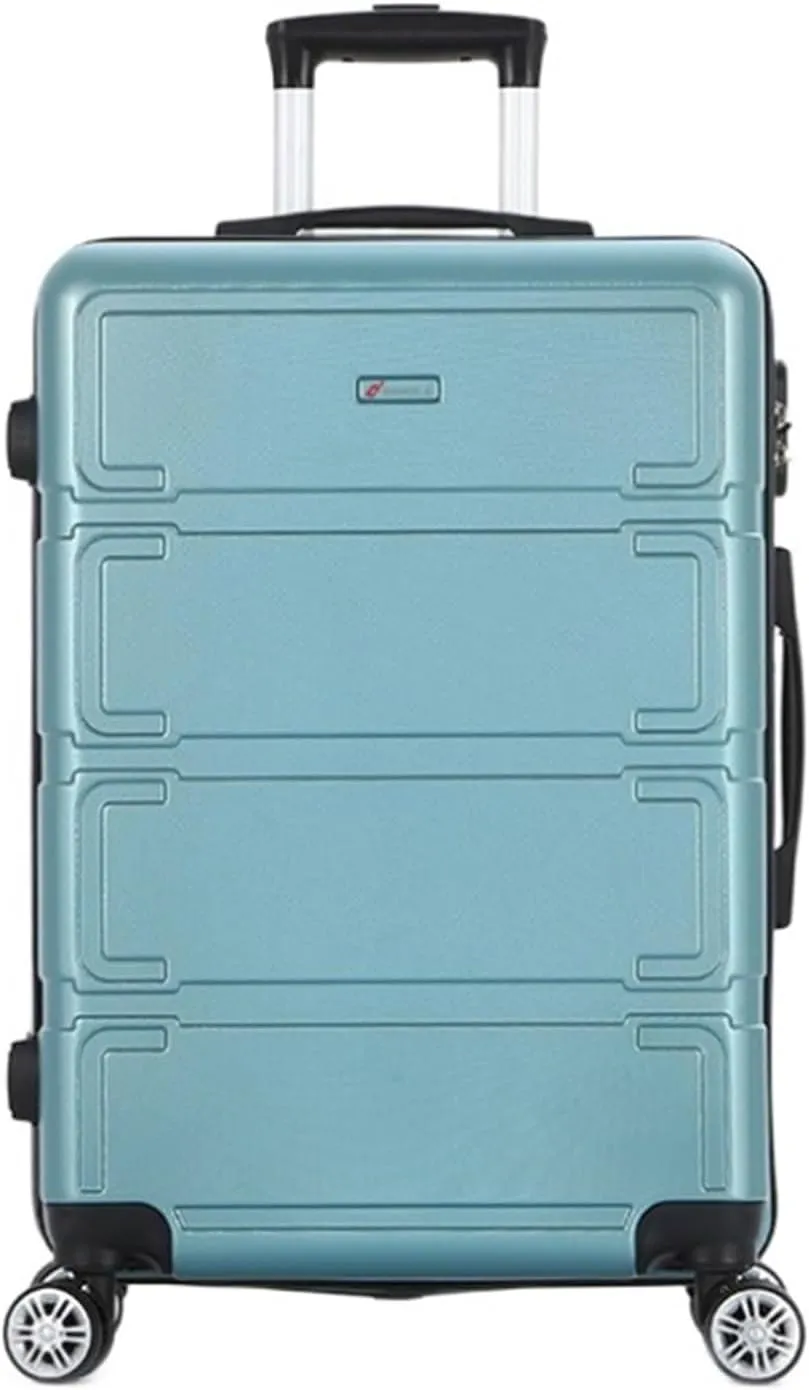 ANIIC Luggage Suitcases With Wheels Travel Luggage Medium Large Smooth Small Hand Luggage Comfortable And Lightweight Suitcase Spinner Luggages (Color : A, Size : 24inch)