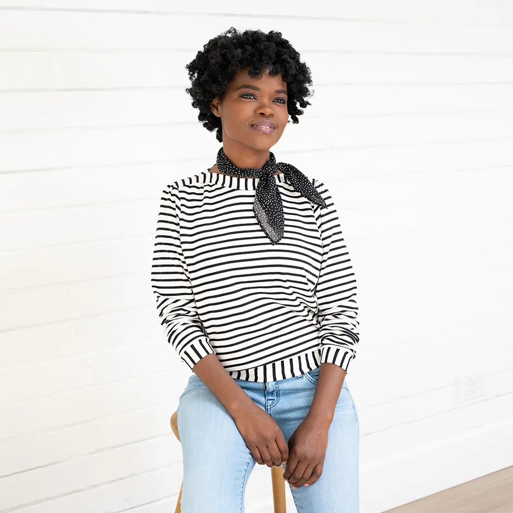 Arva Stripe Sweatshirt