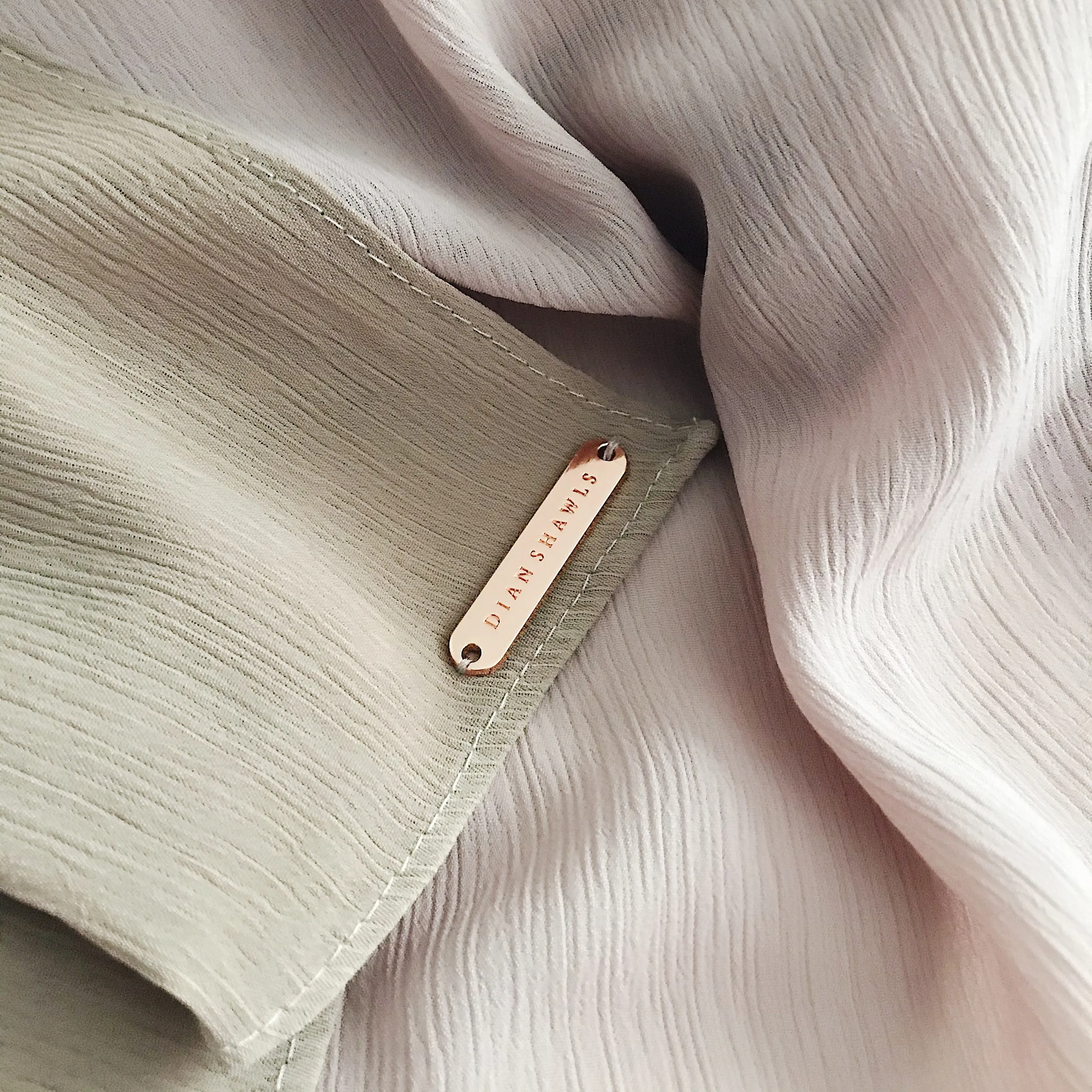 AS/IS - Textured Chiffon : Forest