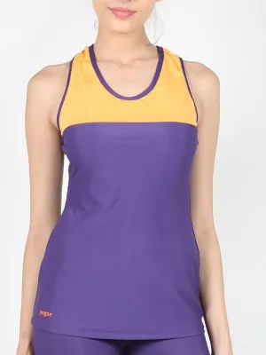 Aubergine Orange Tank Top