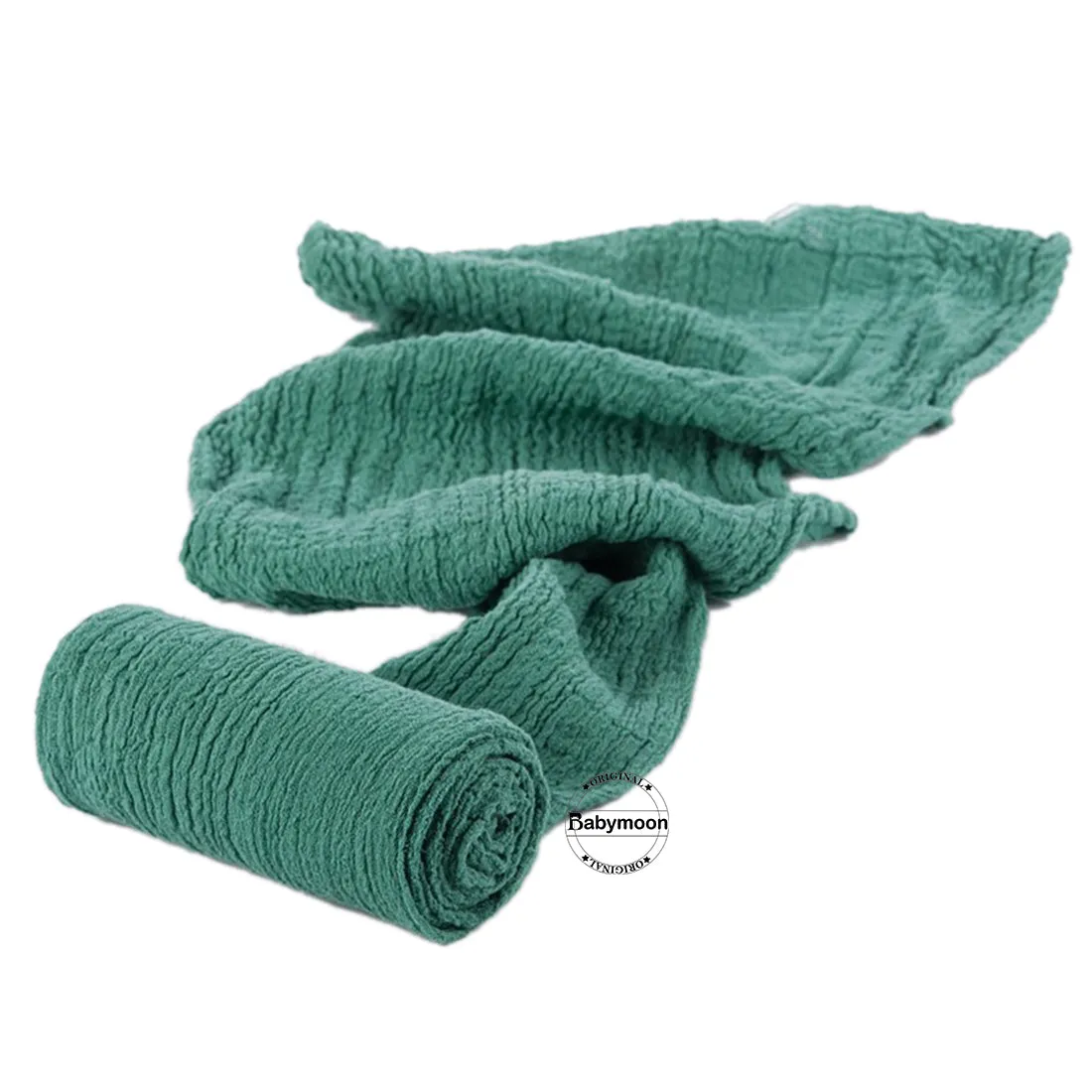 Babymoon Cheese Wrap Stretchble Baby Photography Shoot Wrap Cloth -Green