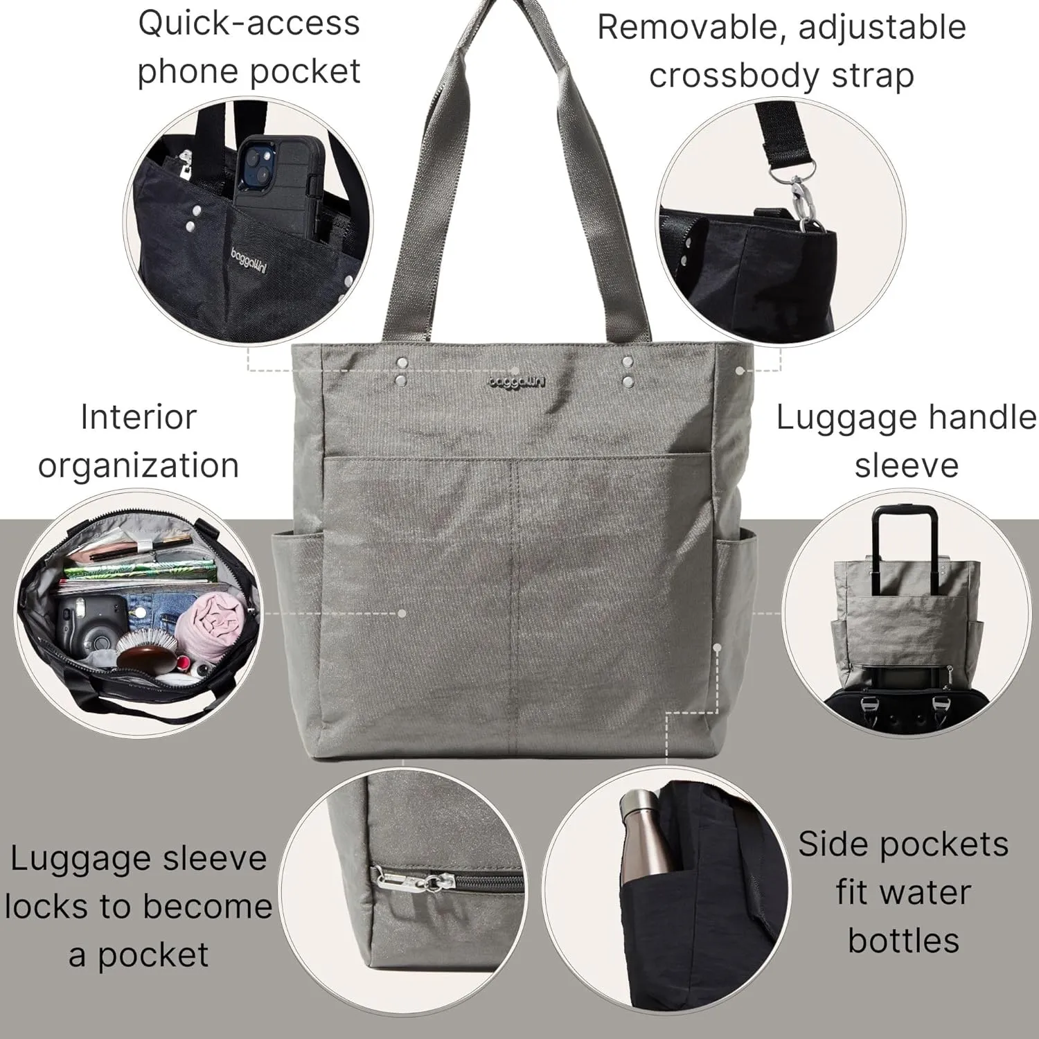 Baggallini Carryall Daily Tote