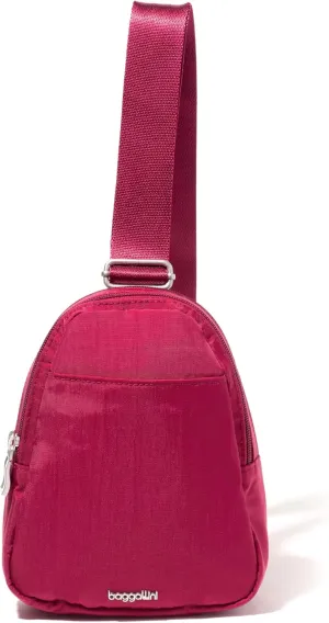 Baggallini Double Zip Mini Sling