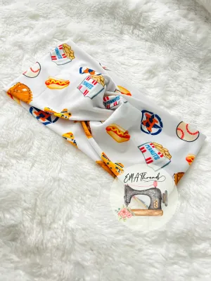 Ball park Turban Headband