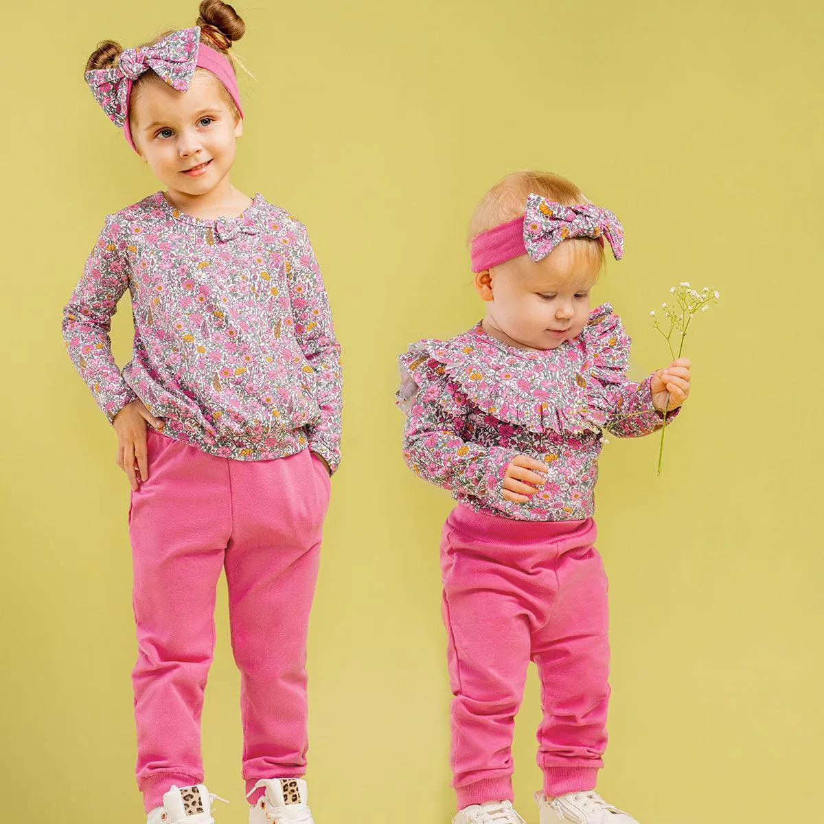 Bamar Nicol Sweatpants girls pink LEA