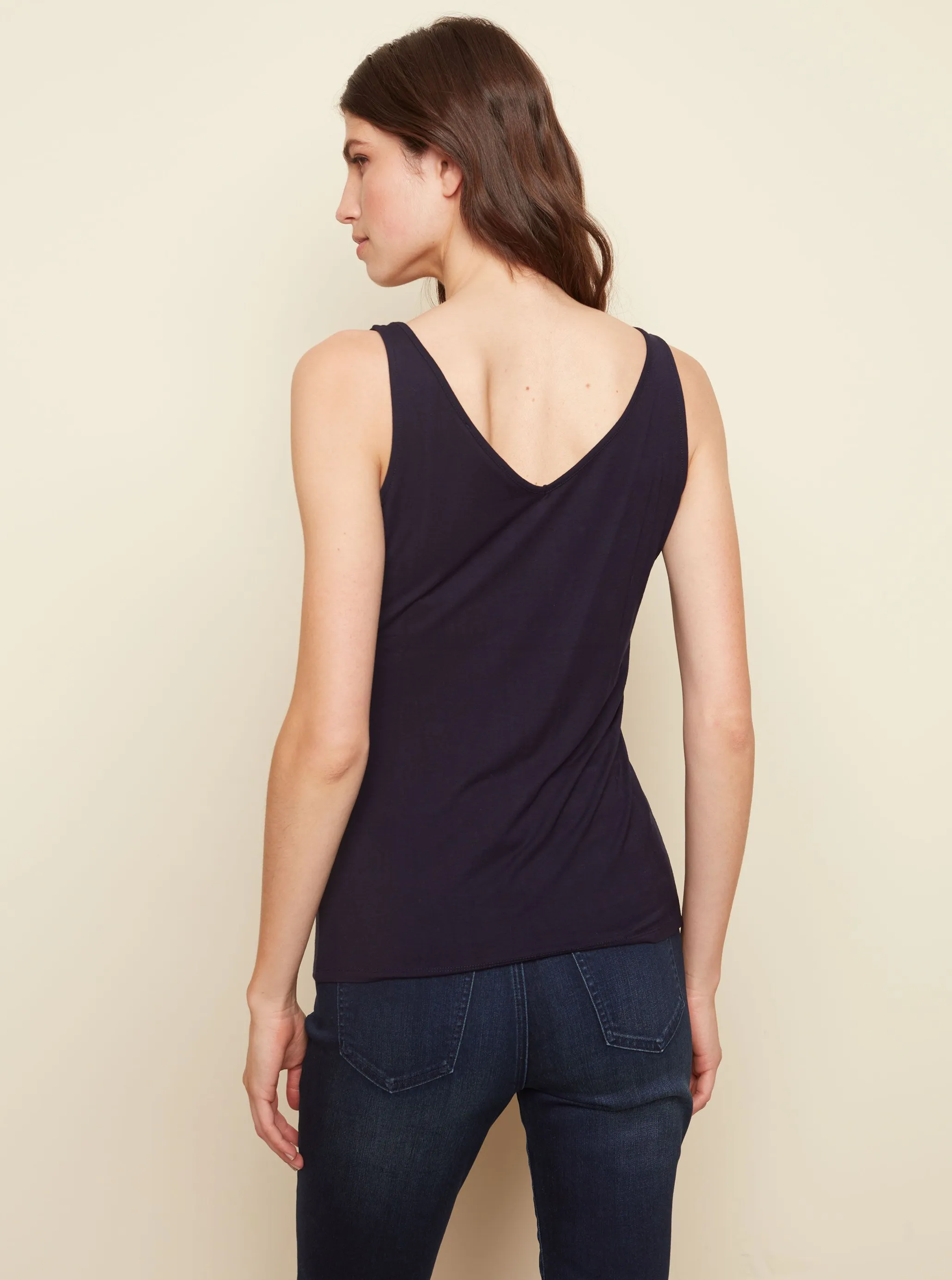 Bamboo Cami [Navy-C1243]