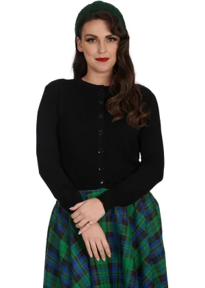 Banned Sylvia 50's Cardigan Black