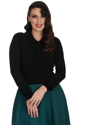 Banned Trudy 40's Cardigan Black